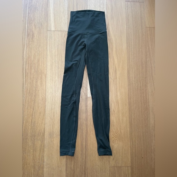 lululemon Align™ Super-High-Rise Pant Dark Olive Sz 0 - Picture 3 of 6